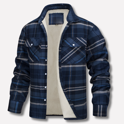 Men's Cotton Plaid Flannel Shirt