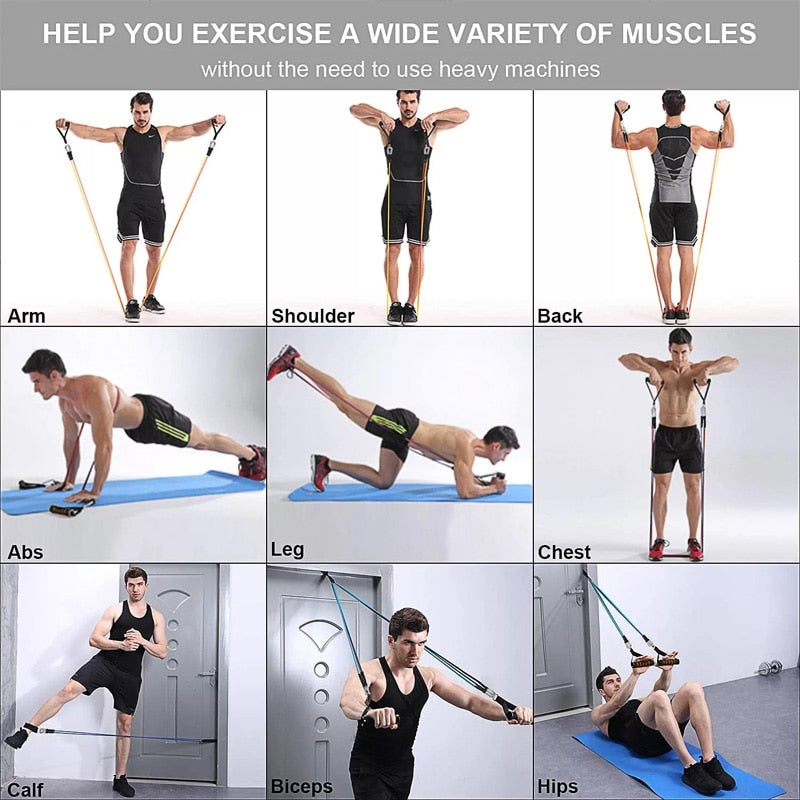 Resistance Elastic Exercise Bands