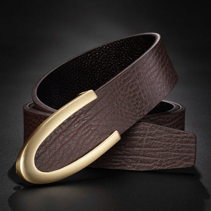 Premium Genuine Leather Waist Belt - VibreMode