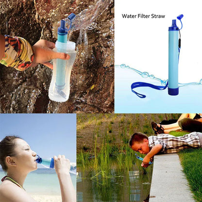 Portable Water Filter Outdoor Survival Emergency