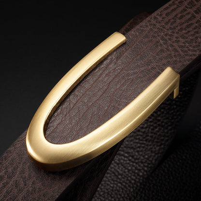 Premium Genuine Leather Waist Belt