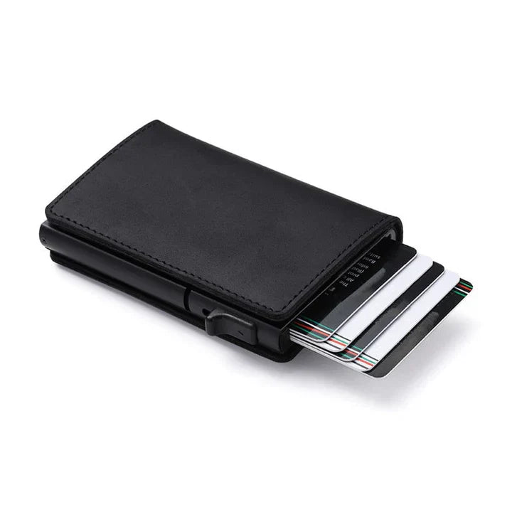 Apple Leather Wallet Tracker