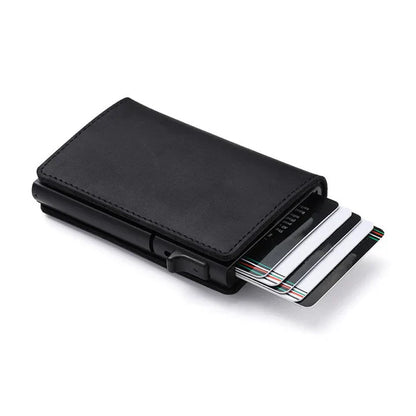 Apple Leather Wallet Tracker
