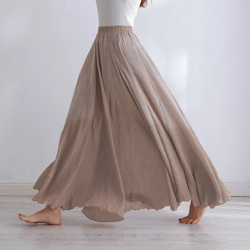 Long Flowy Women's Skirt