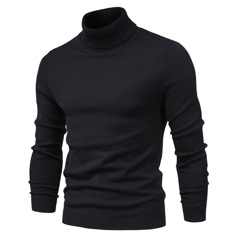 Relaxed Fit Men's Crew Neck Knit Sweater