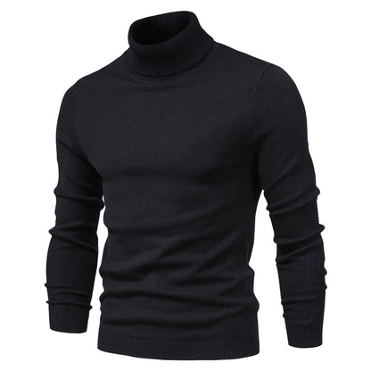 Relaxed Fit Men's Crew Neck Knit Sweater