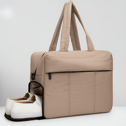 Lightweight Nylon Puffer Duffle Bag