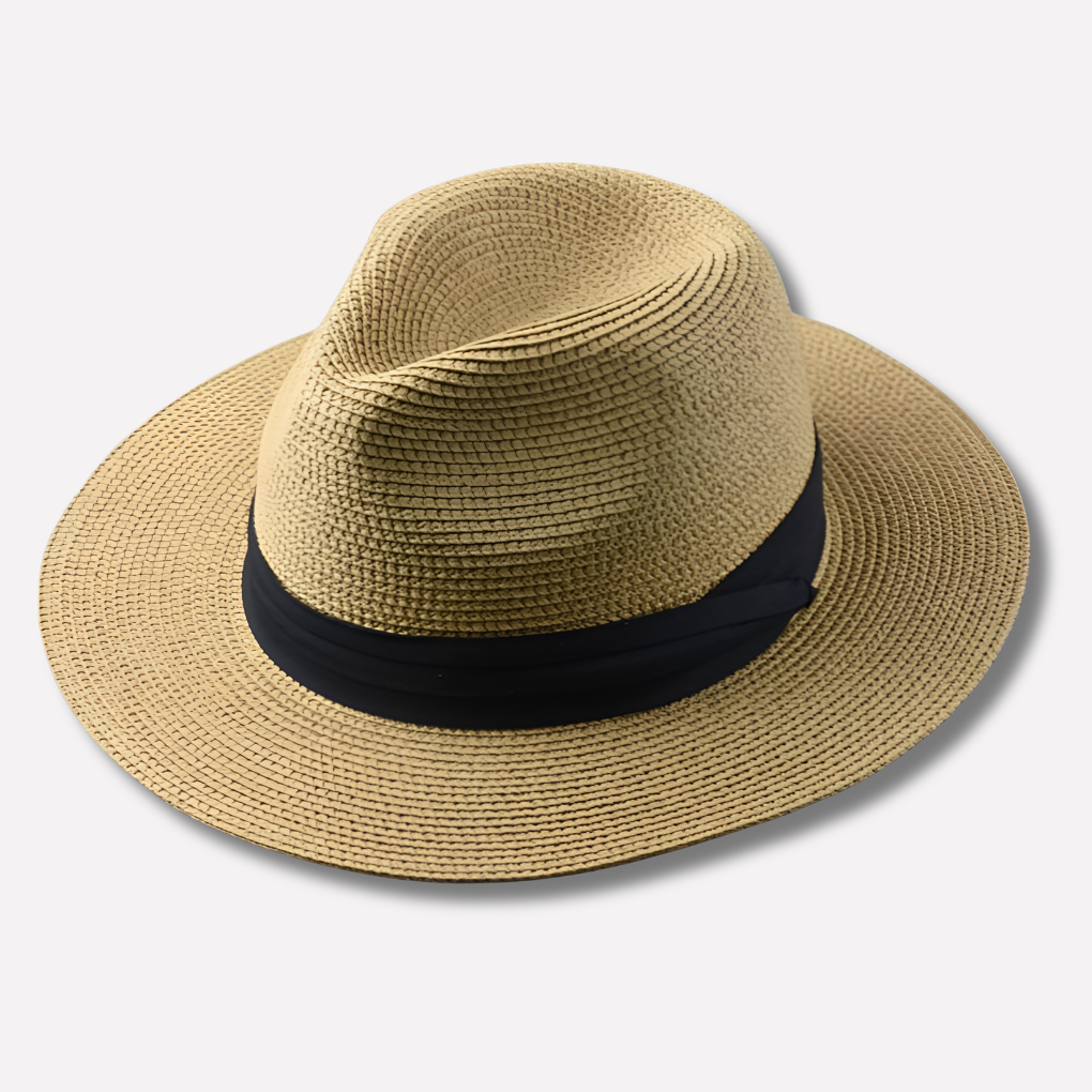 Men's Panama Sun Hat Straw Natural