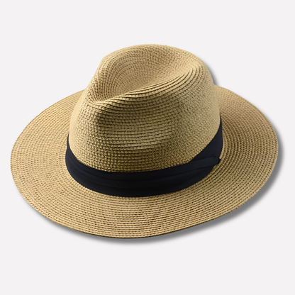 Men's Panama Sun Hat Straw Natural