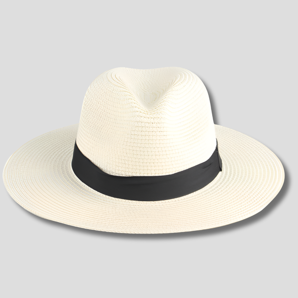 Men's Panama Sun Hat Straw Natural