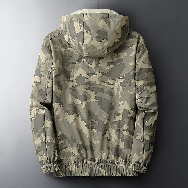 Military Green Camouflage Jacket