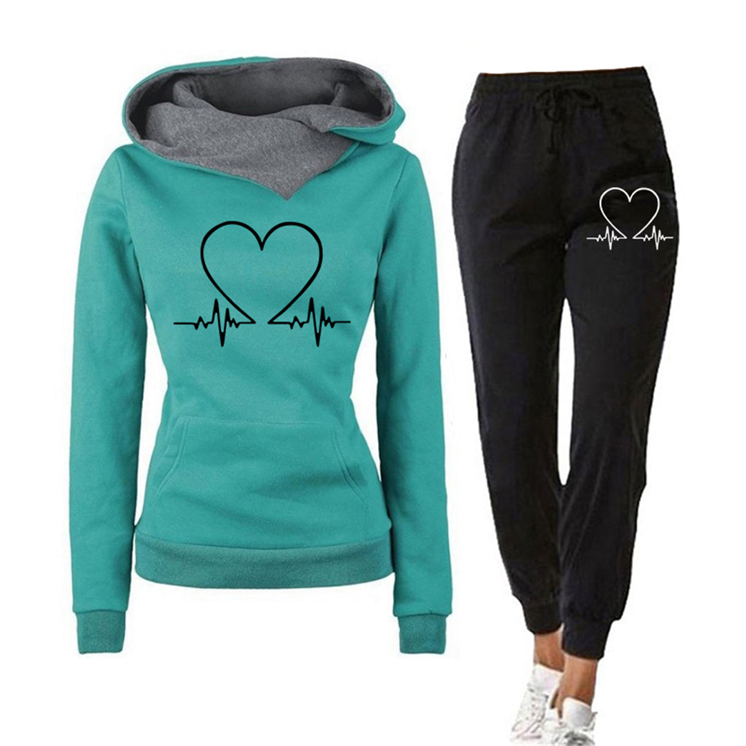 Women's Summer Jogging Set Comfortable Pants