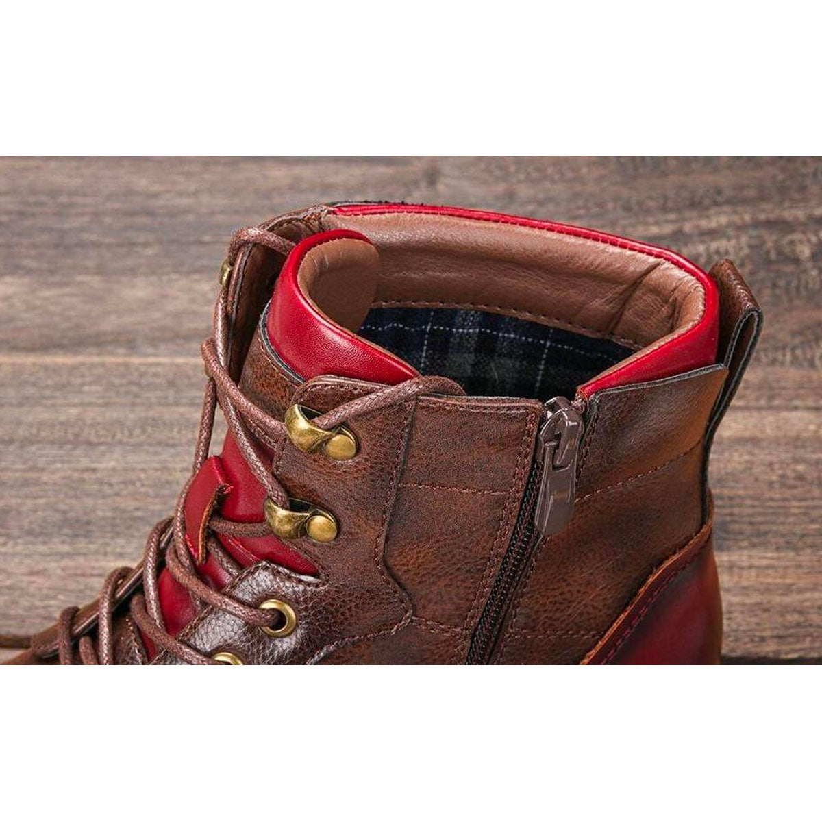 Men's Ankle High Lace Up Shoes