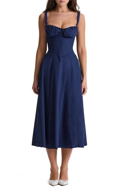 Women's Floral Print Spring Party Dress