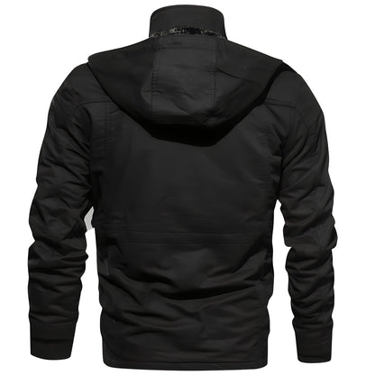 Men's Zipper Jacket Multiple Pockets