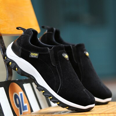 Waterproof Men's Hiking Shoes Leather Outdoor Sneakers