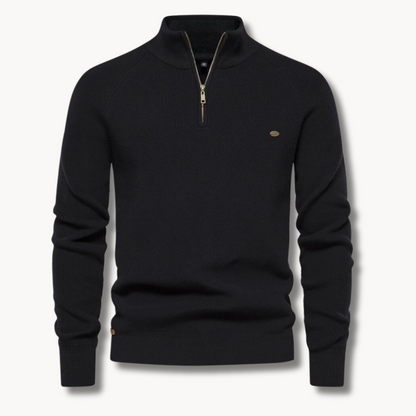 Men's Lightweight Spring Zip Sweater
