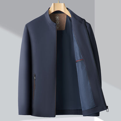 Men's Smart Casual Jacket Rayon Blend Tailored Fit