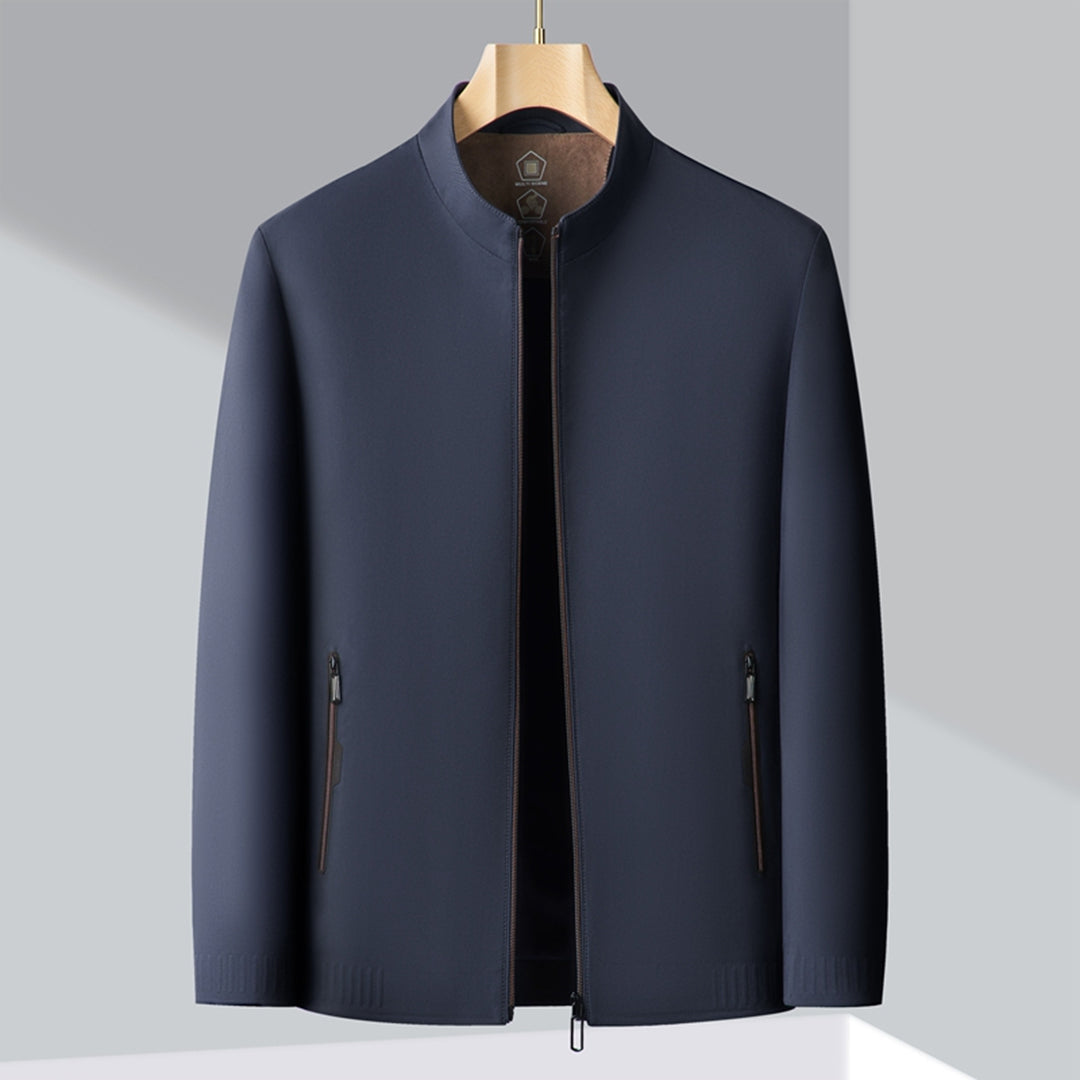 Men's Smart Casual Jacket Rayon Blend Tailored Fit