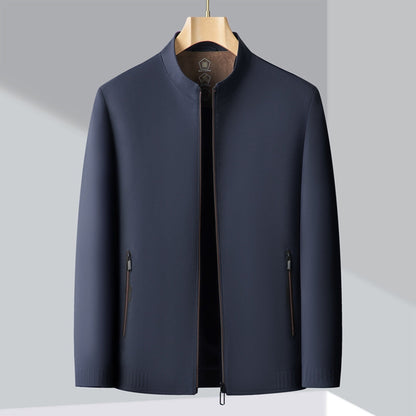 Men's Smart Casual Jacket Rayon Blend Tailored Fit