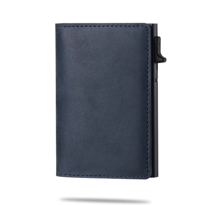 Apple Leather Wallet Tracker
