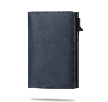 Apple Leather Wallet Tracker