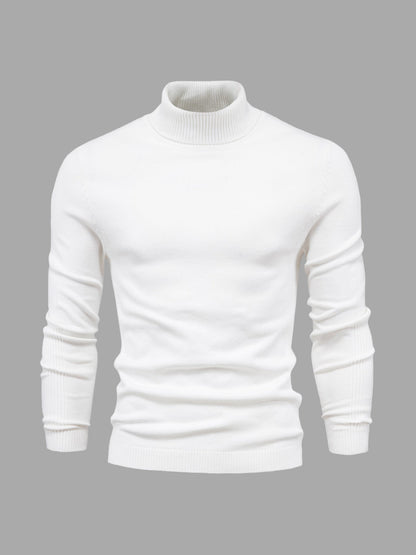 Men's Turtleneck Sweater Washable