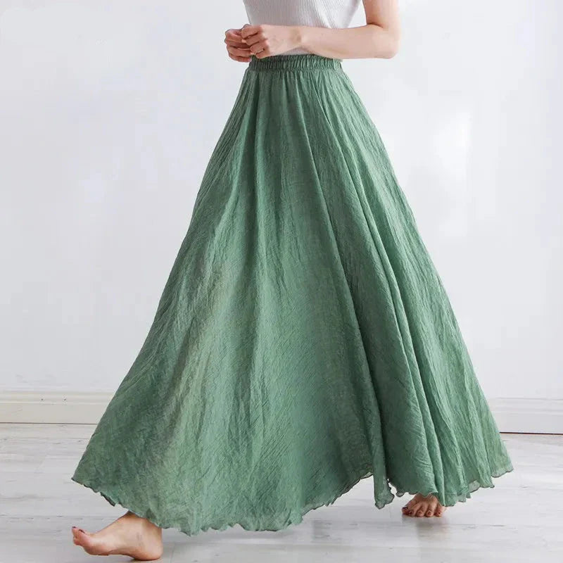 Long Flowy Women's Skirt - VibreMode