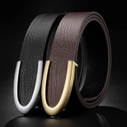 Premium Genuine Leather Waist Belt