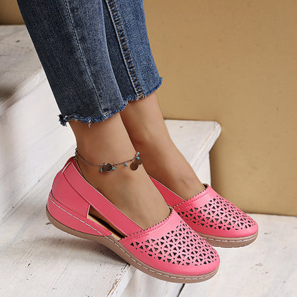 Women's Espadrille Shoes Canvas Summer Beige - VibreMode