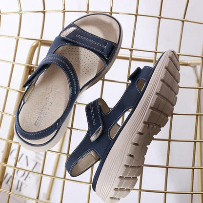 Elevated Buckle Strap Sandals
