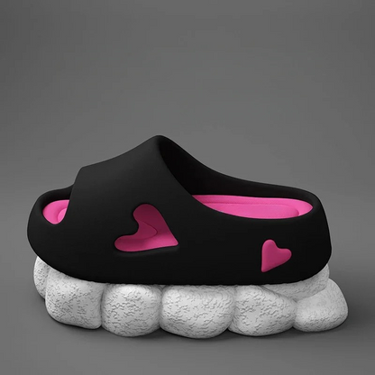 Comfortable Heart Shaped Flip Flop Sandals