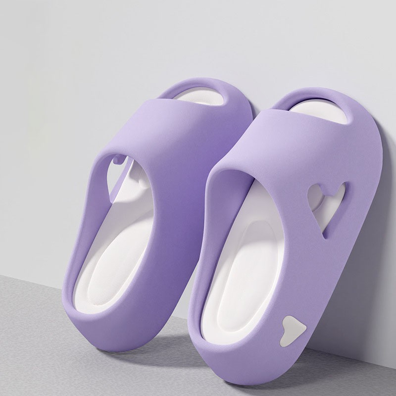 Heavenly Soft Heart Shaped Flip Flops