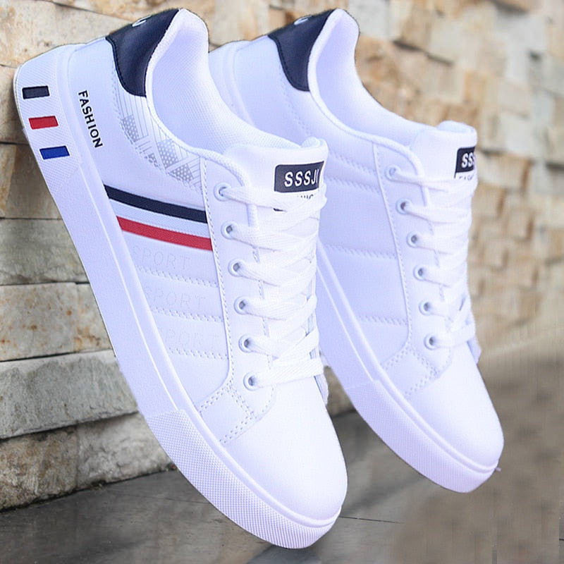Timeless Striped Tie Shoes