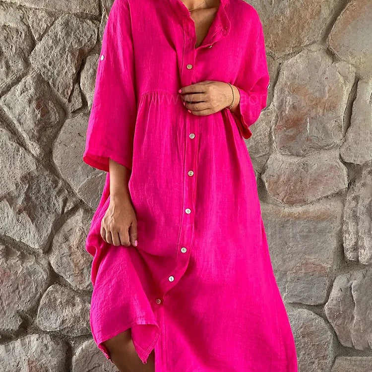 Ladies Lovely Flowing Midi Evening Dress