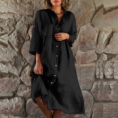 Women's Elegant Midi Evening Dress