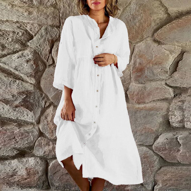 Women's Elegant Midi Evening Dress