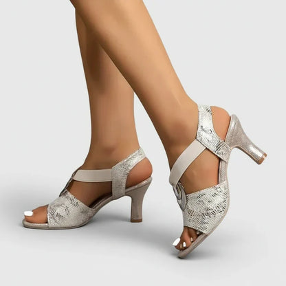 Women's Heeled Slingback Sandals