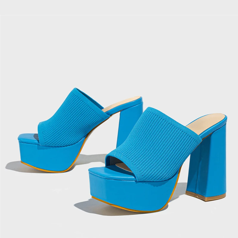Spicy Brown Women's High Heel Sandals