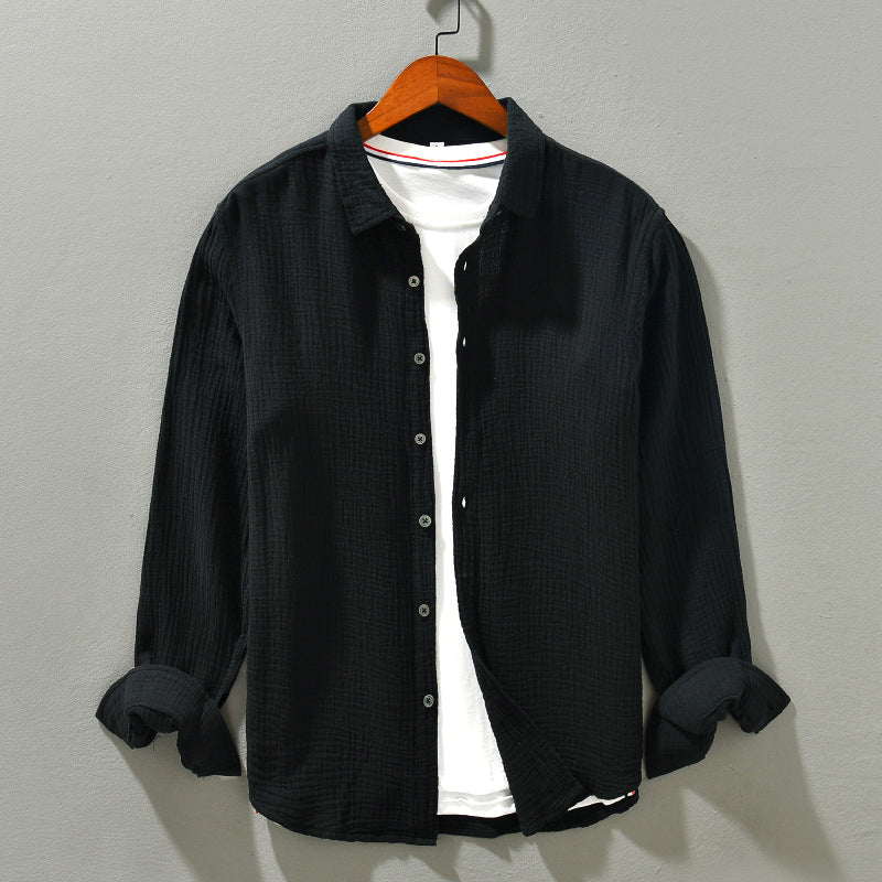 Men's Casual Shirt Soft Breathable Cotton Everyday Wear