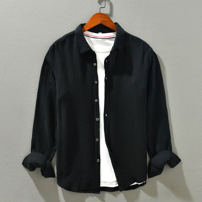 Men's Casual Shirt Soft Breathable Cotton Everyday Wear