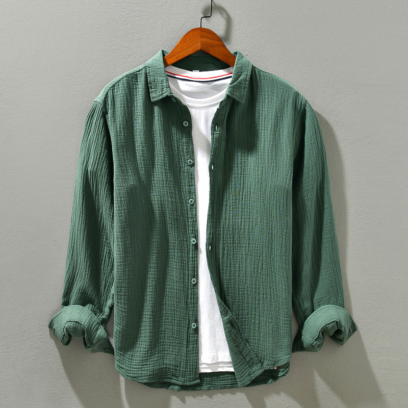 Men's Casual Shirt Soft Breathable Cotton Everyday Wear