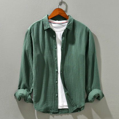 Men's Casual Shirt Soft Breathable Cotton Everyday Wear