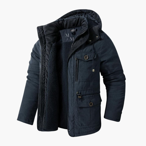 Men's Hooded Winter Jacket Outerwear