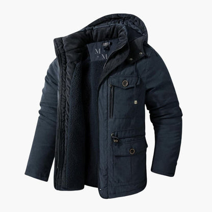 Men's Hooded Winter Jacket Outerwear
