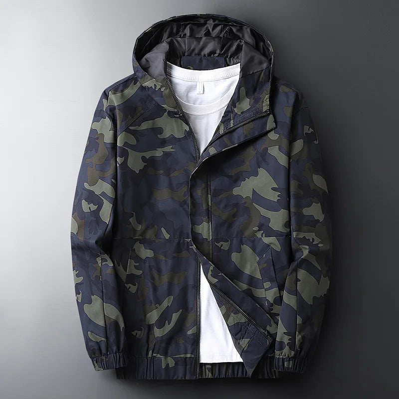 Military Green Camouflage Jacket