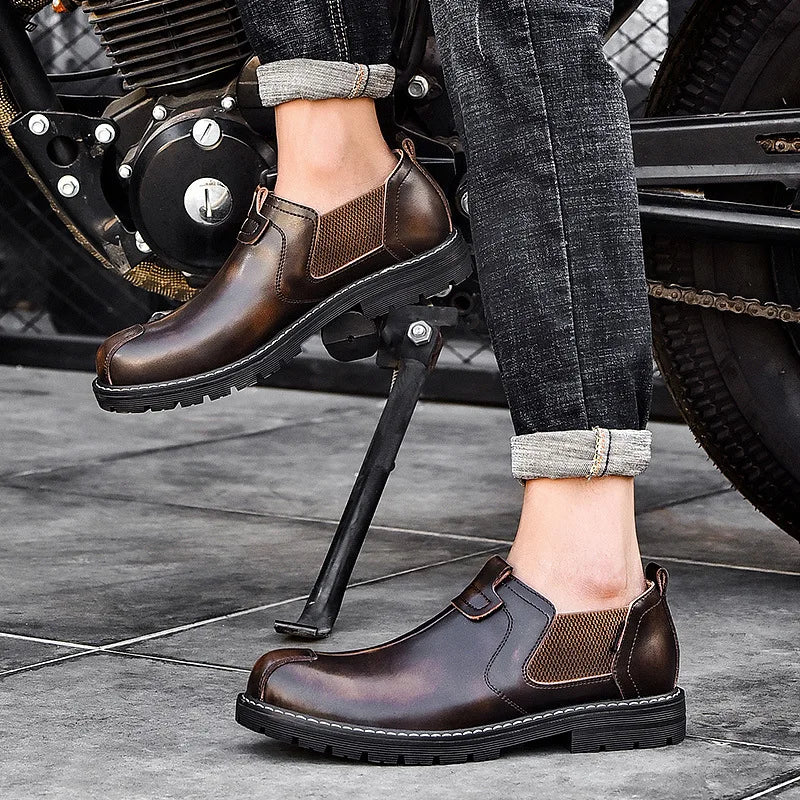 Authentic Leather Mocassin Shoes