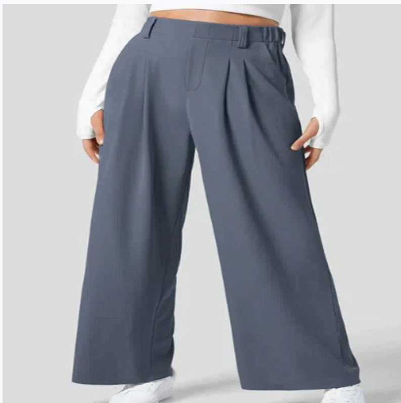 Comfortable Fit Wide Leg Pants
