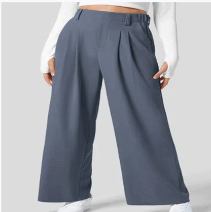 Comfortable Fit Wide Leg Pants