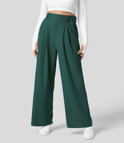 Comfortable Fit Wide Leg Pants